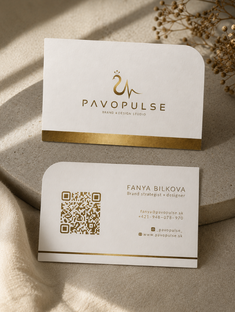 Pavopulse Studio .com vizitky