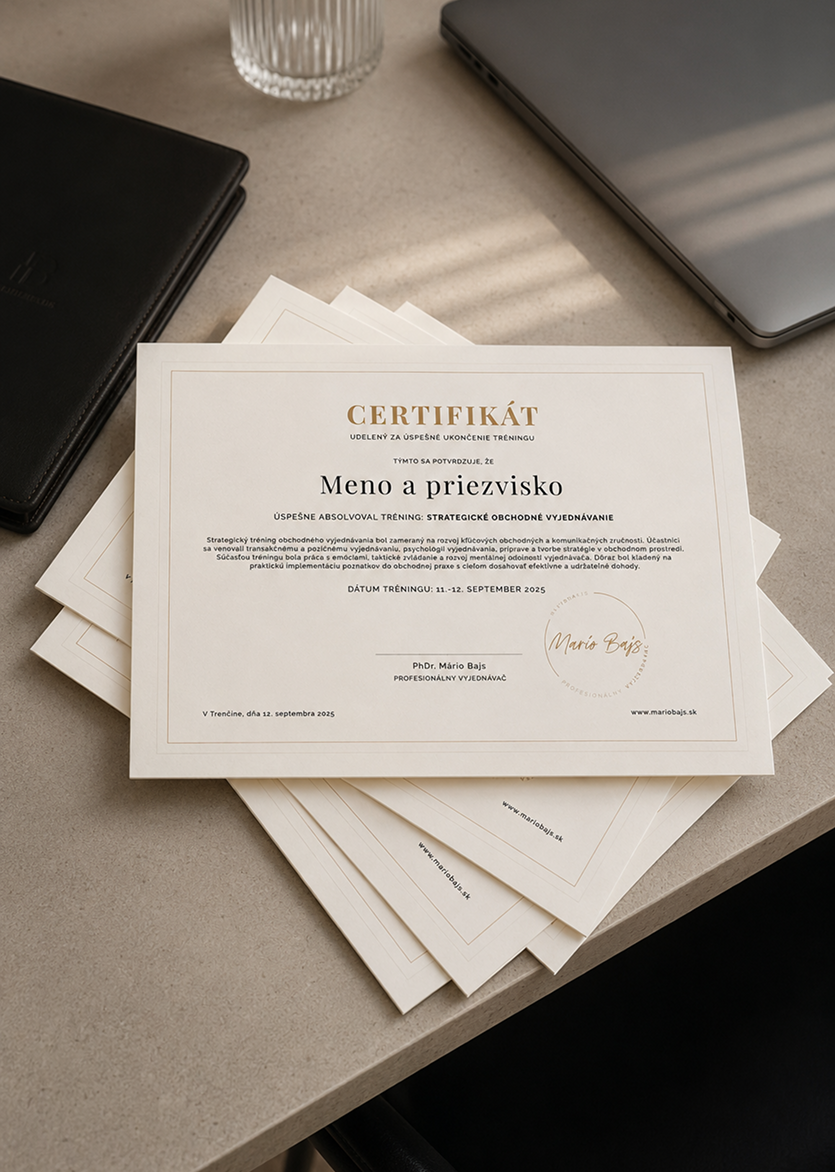 mario bajs certifikaty vizualna identita od PavoPulse